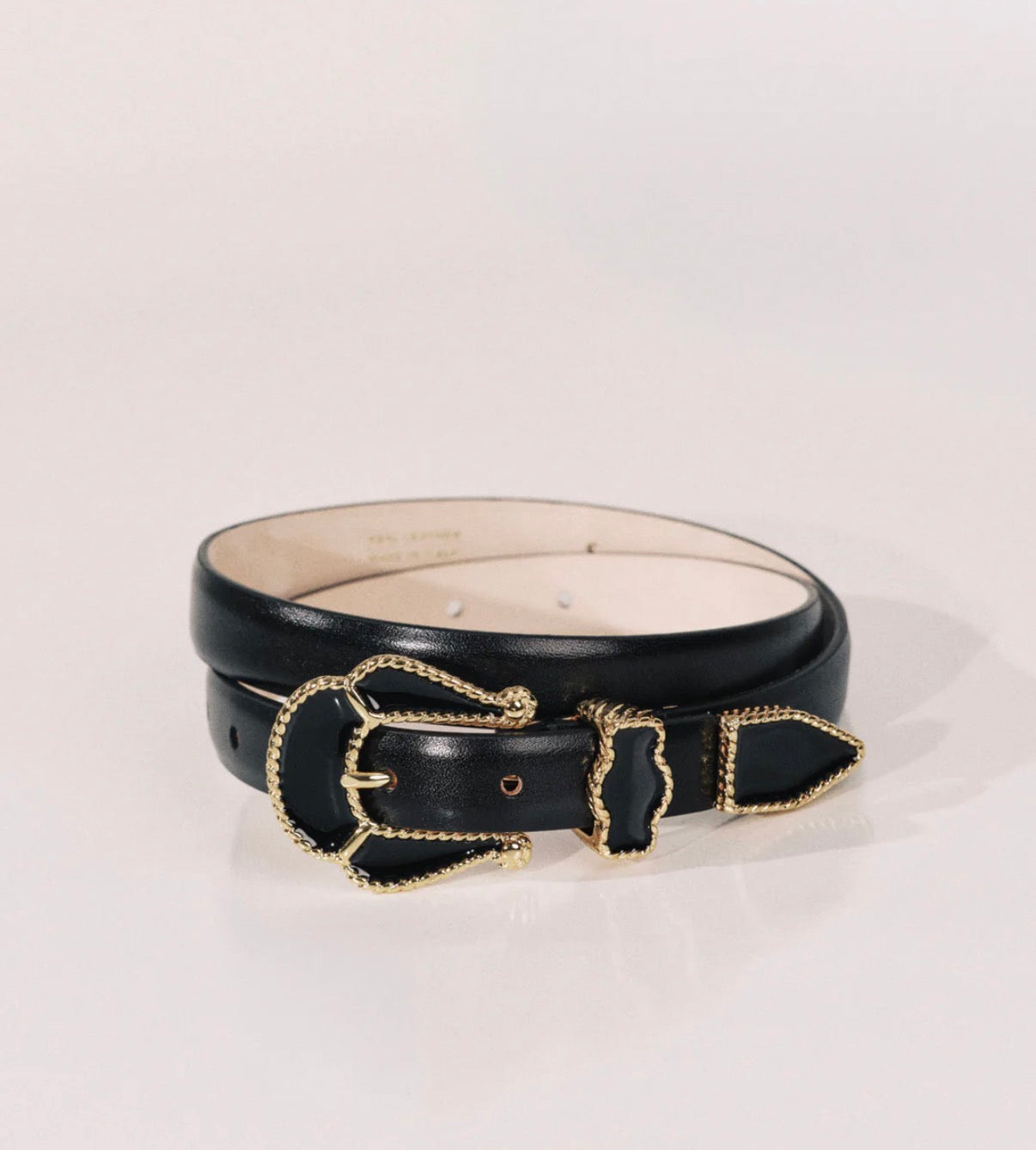 Santo Enamel | Black & Gold
