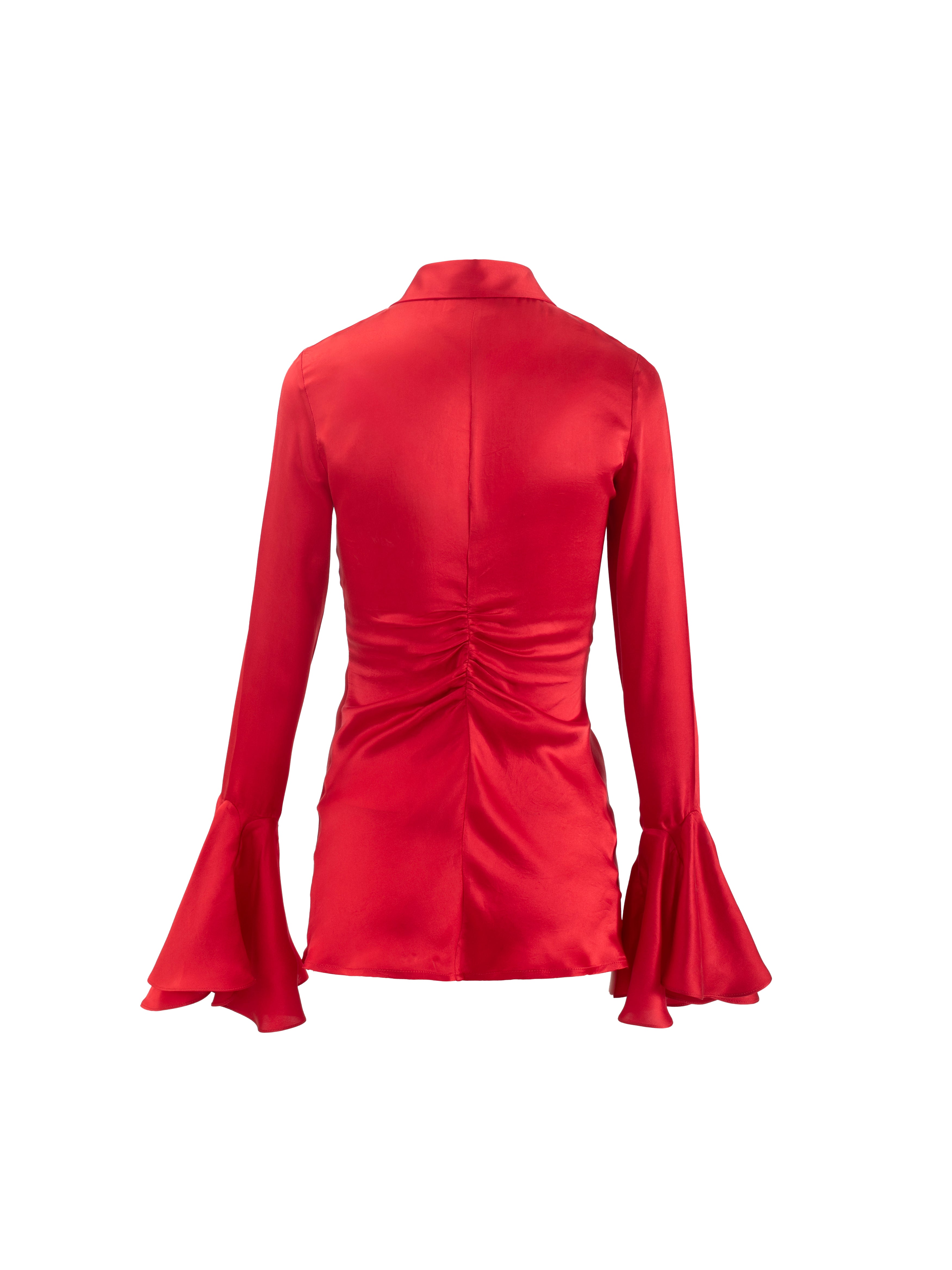 Vermillion Rose Shirt