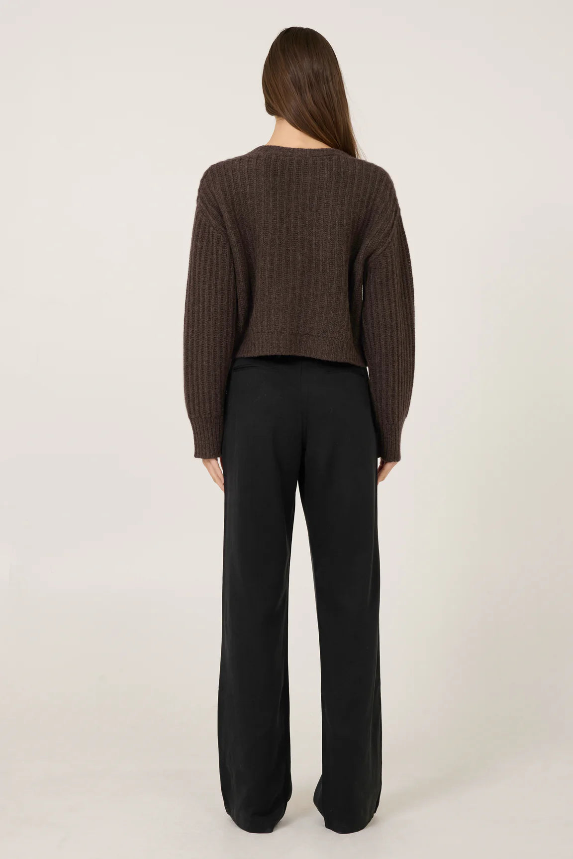 Polly Cashmere Cardigan | Coffee