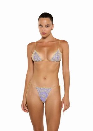 Bananhot  Nina Bottom | Yellow Lace