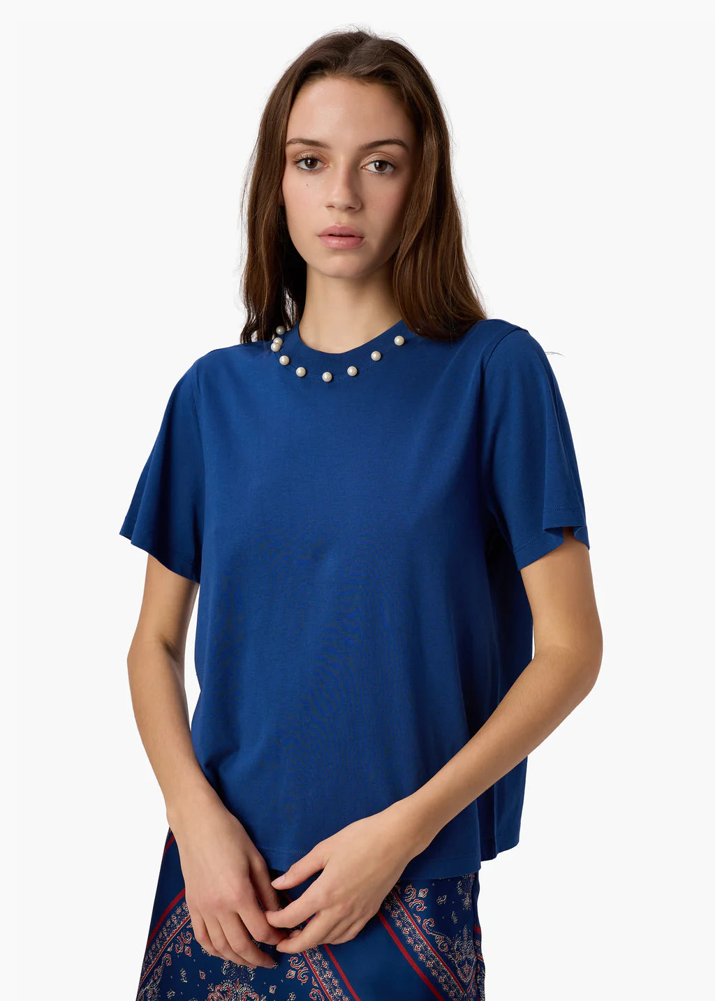 Mattea Cotton Tea| Sailor's Blue