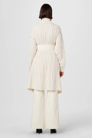 Toccin Elia Olivia Cable Knit Cardigan