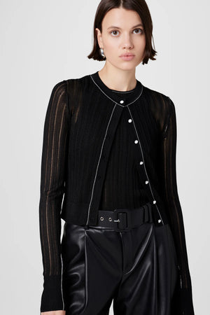Toccin Crosby Contrast Cardigan