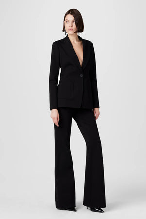 Toccin Gaia Ponte Flare Pants | Black