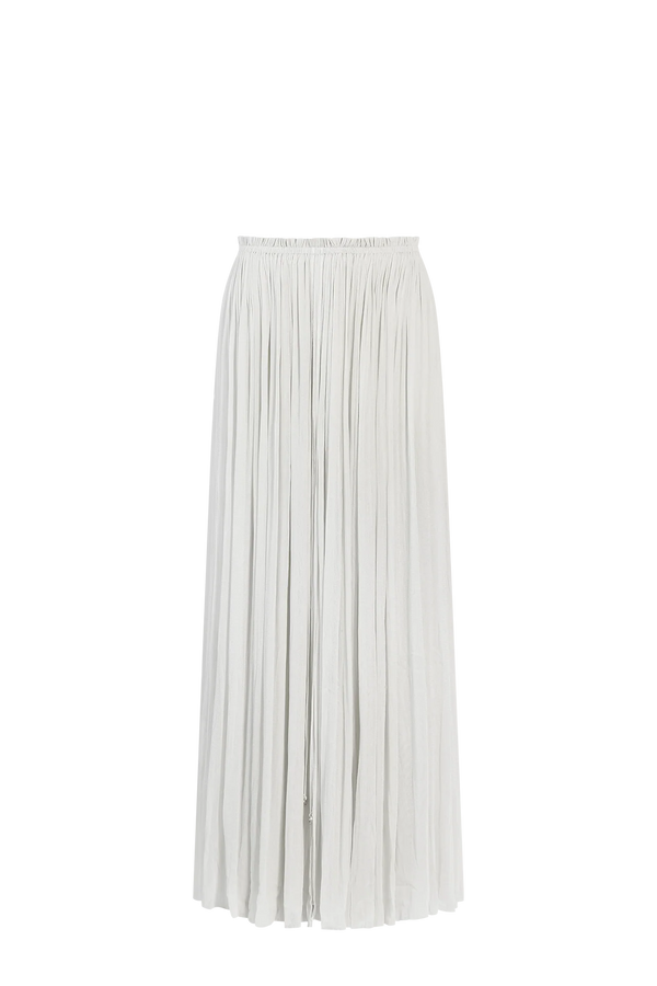 Hanne Bloch Silk Tulle Skirt | White