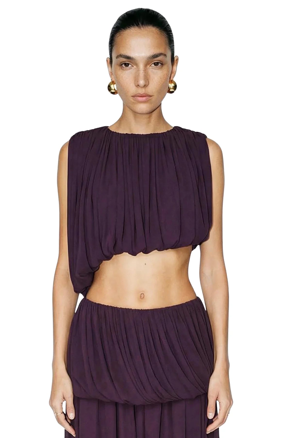 Chelly Top | Dark Plum