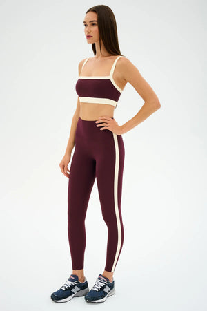 Splits 59 Clare High Waist Rigor 7/8 | Dark Cherry