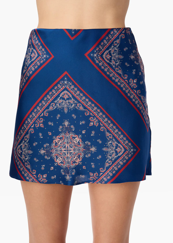 Cami NYC Aviva Mini Skirt | Mariner's Bandana
