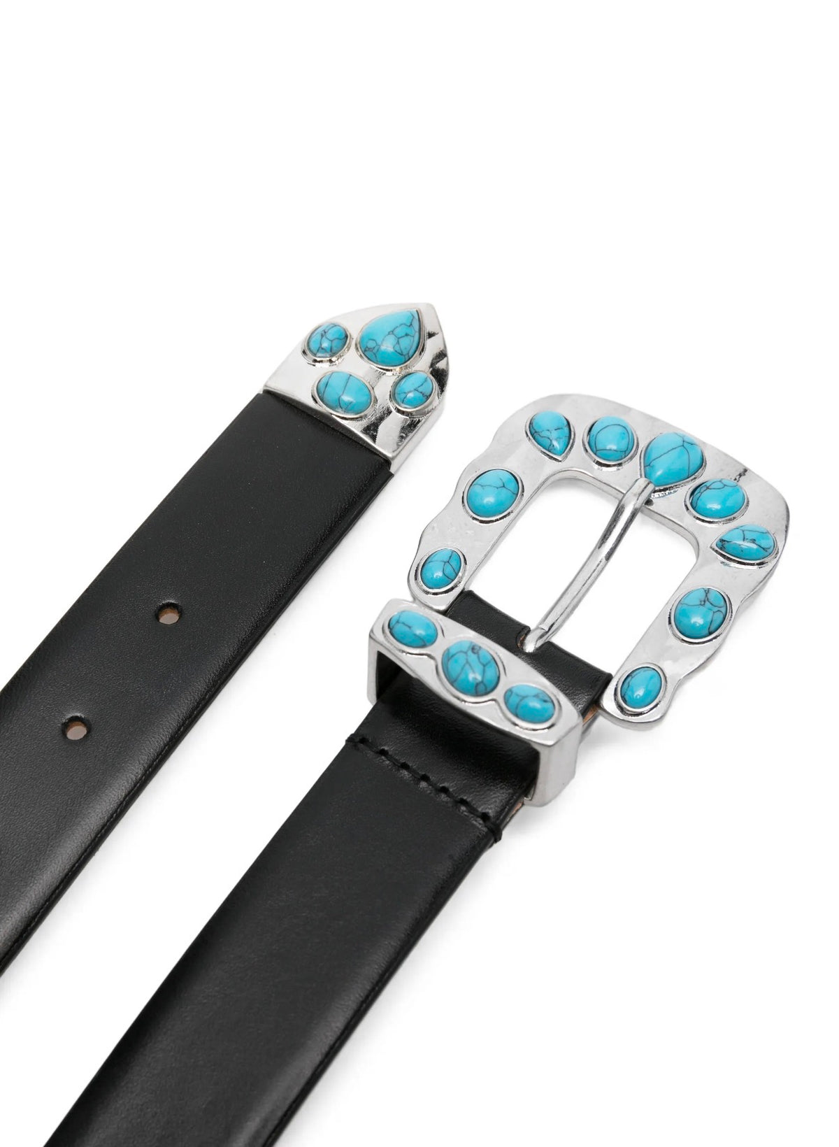 Juna Turquoise Belt | Black