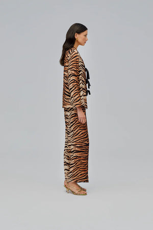 Sleeper The Bow Pajama Set | Tiger