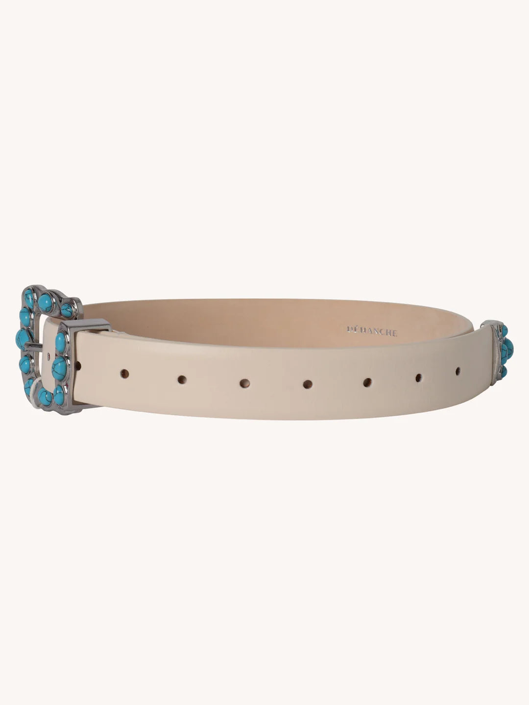 Juna Turquoise Belt | Ivory