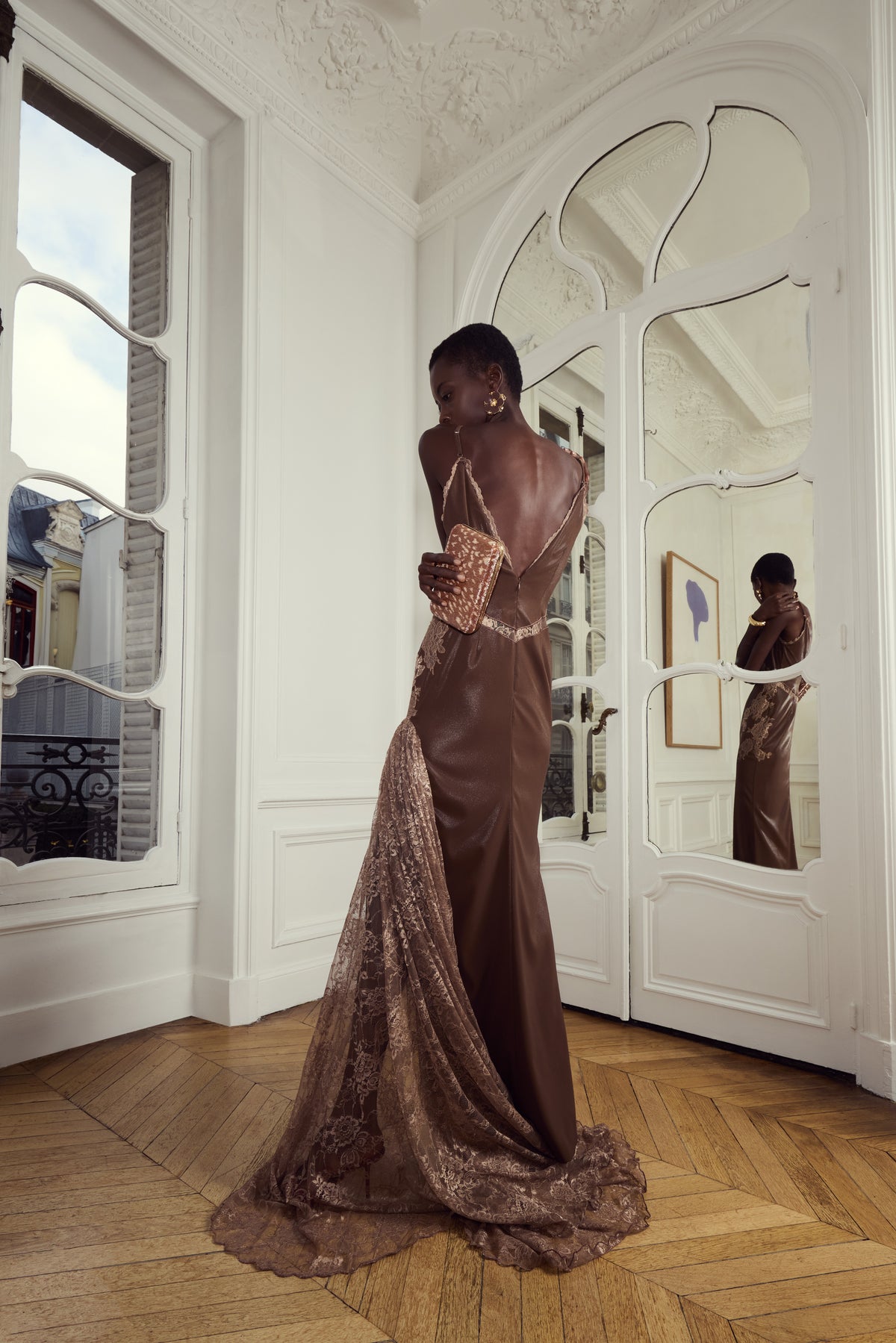 Antique Rose Slip Dress | Mocha