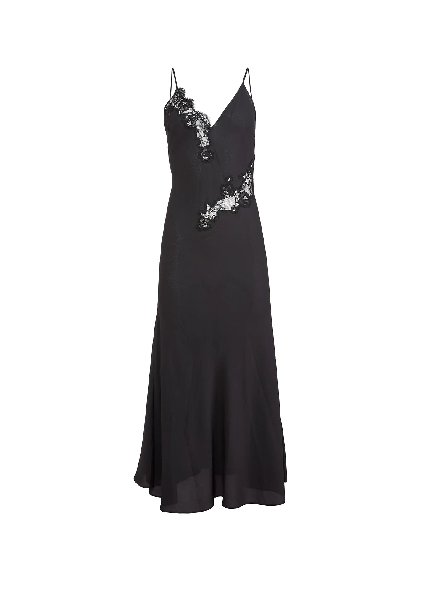 Juliet Lace Maxi Dress | Black