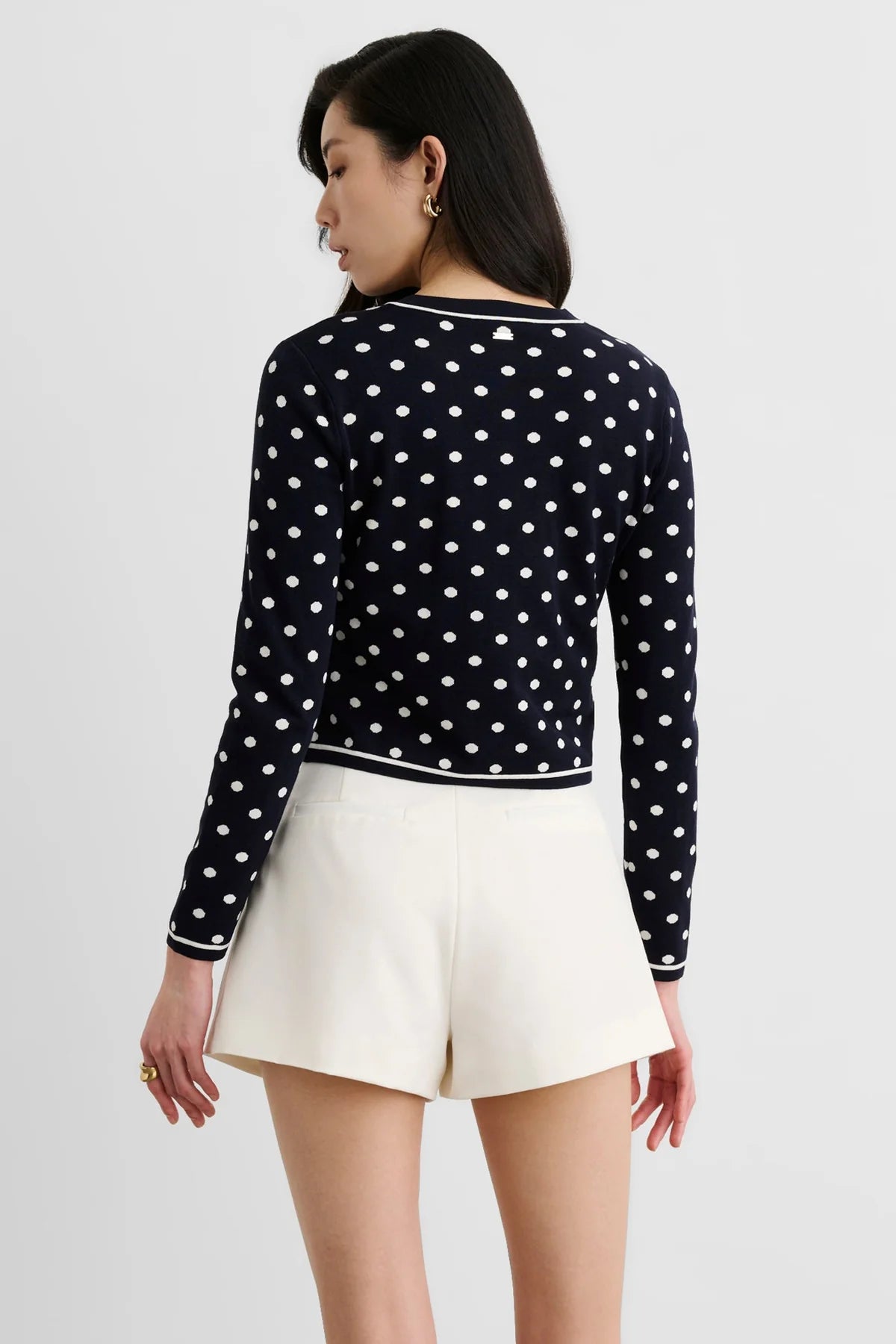 Xandra Long Sleeve Cardigan | Midnight