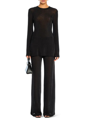 Seroya Sheldon Metallic Knit Pant