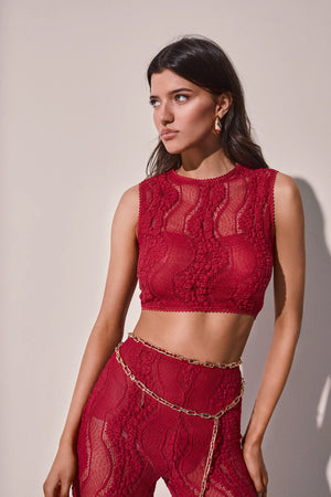 Charo Ruiz Abyss Top | Red