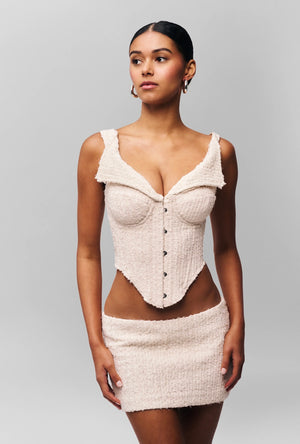 Danielle Guizio Chamonix Chiffon Corset