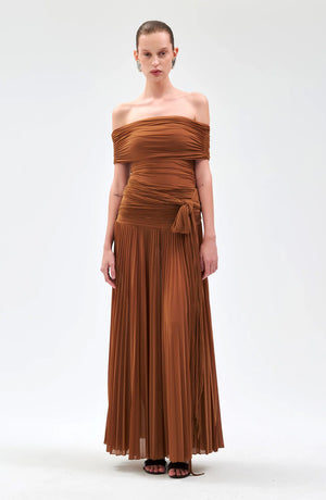 Ronny Kobo Blanchet Top | Tobacco