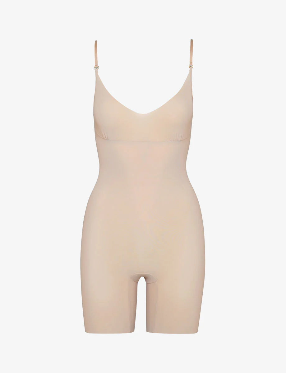 Classic Control Bodysuit | Beige