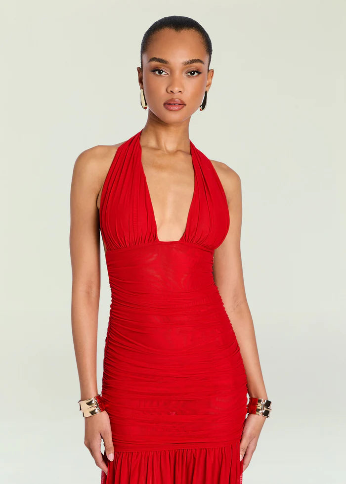 Teghan Mesh Dress