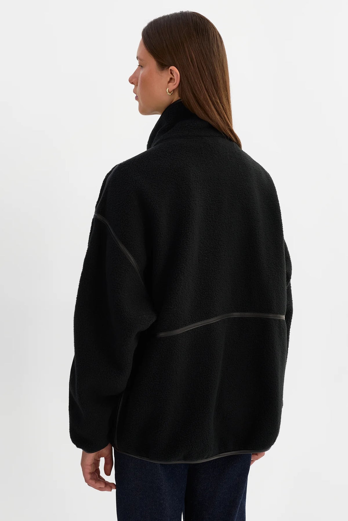 The CORVY Polar Fleece Jacket | Black