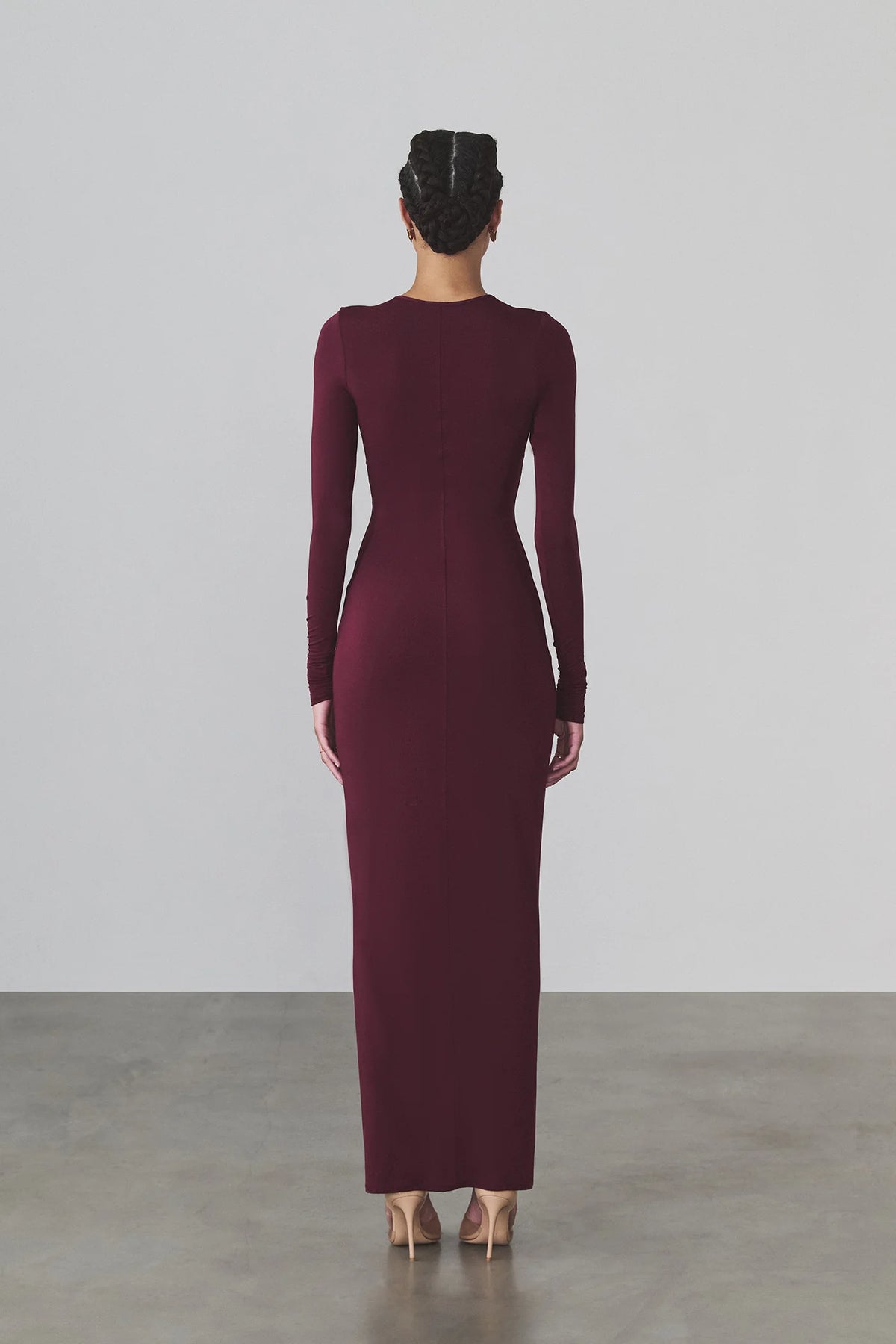 Carmen Maxi Dress | Burgundy