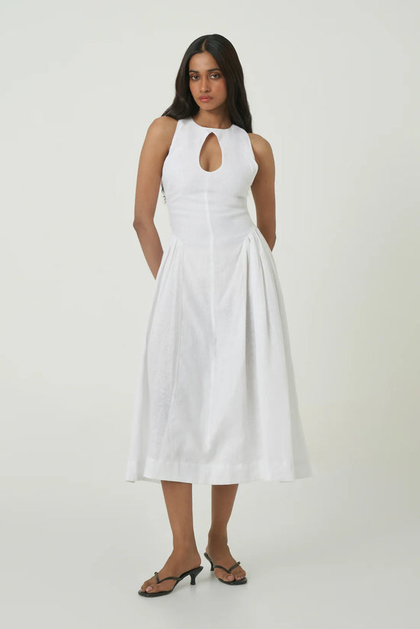 Summer Away Pisa Dress | White