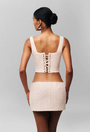 Danielle Guizio Chamonix Chiffon Corset