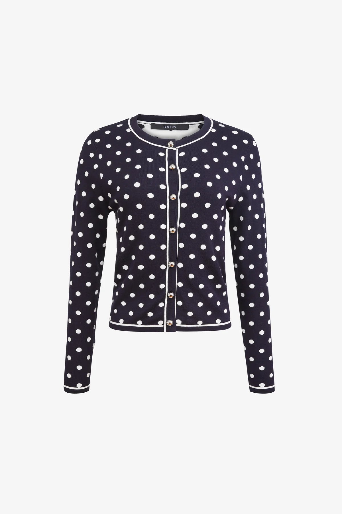 Xandra Long Sleeve Cardigan | Midnight