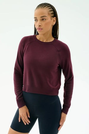 Splits 59 Brooks Fleece | Dark Cherry