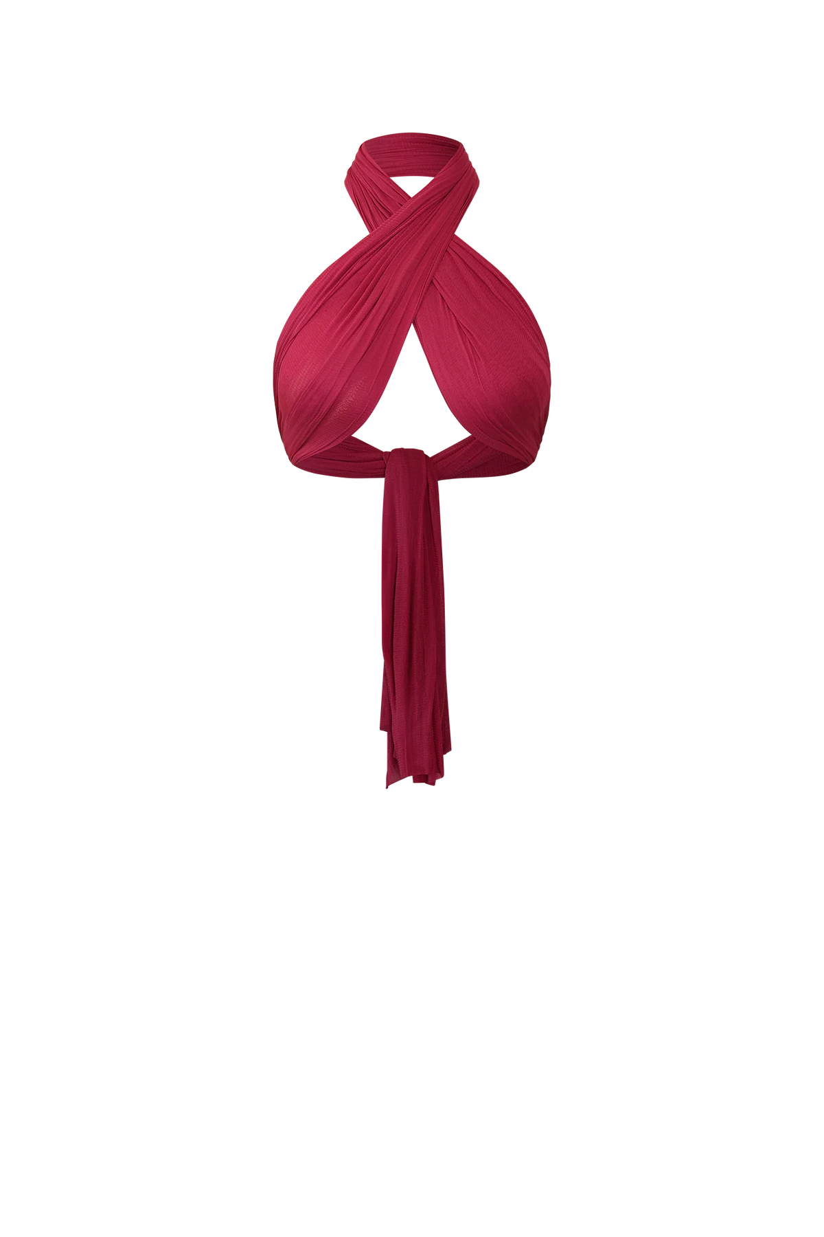 Silk Tulle Scarf | Pink