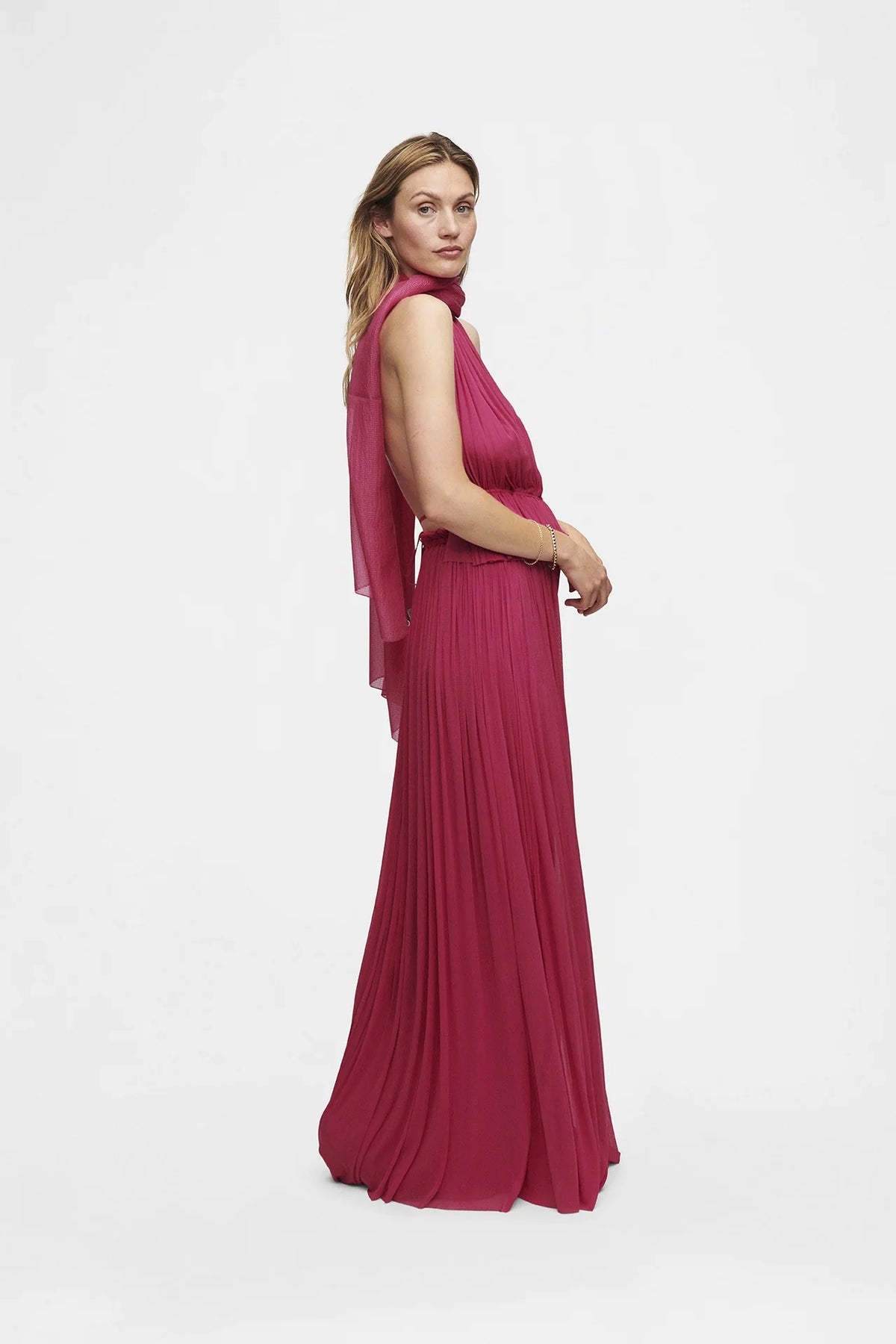 Silk String Top | Pink