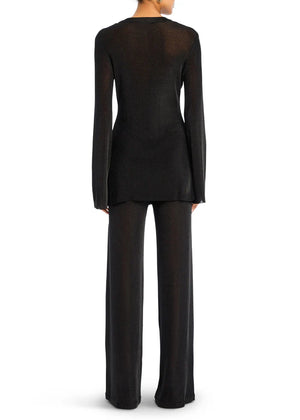 Seroya Sheldon Metallic Knit Pant