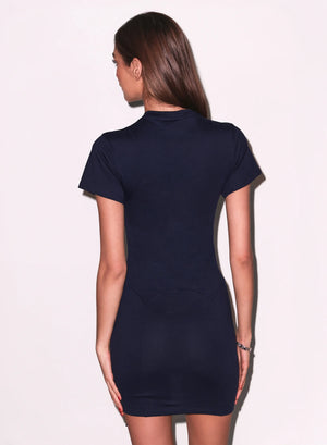 Fleur Du Mal Riley T-Shirt Dress | Eclipse