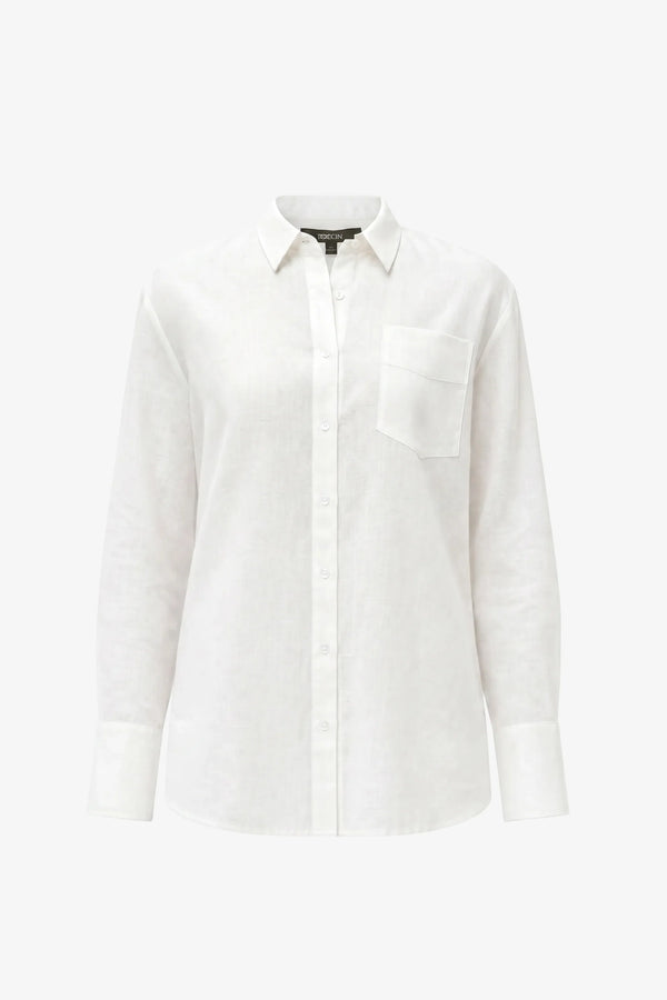 Toccin The Riley Boyfriend Shirt | Coconut