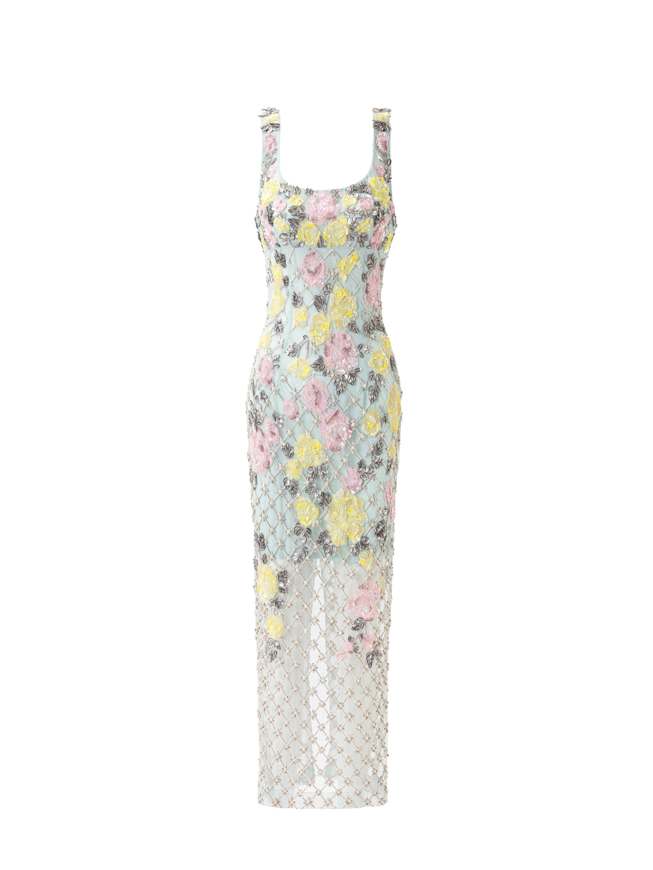 Celeste Jardin Embroidered Dress