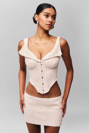 Danielle Guizio Chamonix Chiffon Corset