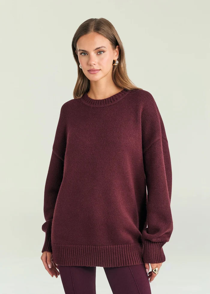 Amal Sweater | Bordeaux