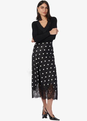 Cami NYC Vivienne Skirt | Polka Dot