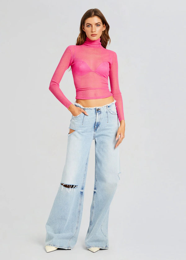Seroya Piper Sweater | Malibu Pink