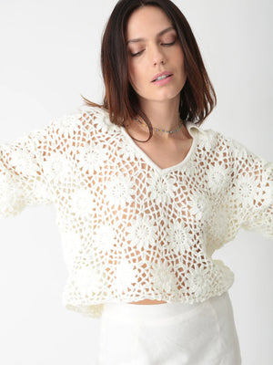 Electric & Rose Vera Sweater | Cloud