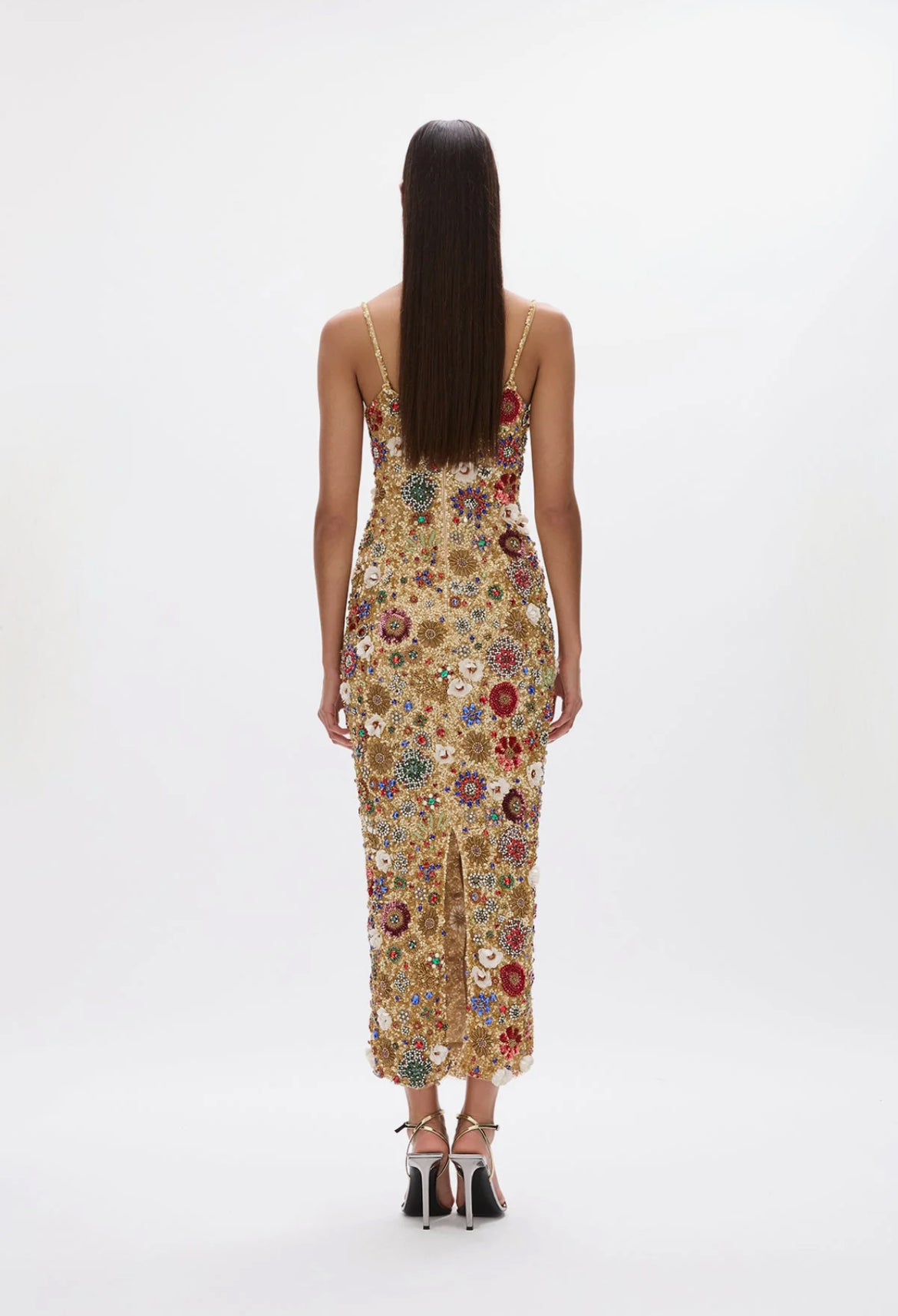 Francesa Dress | Gold