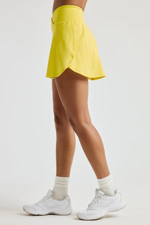 Year of Ours The Maria Active Skirt | Lemon