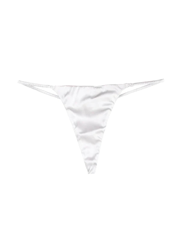 Luxe V-String | Ivory