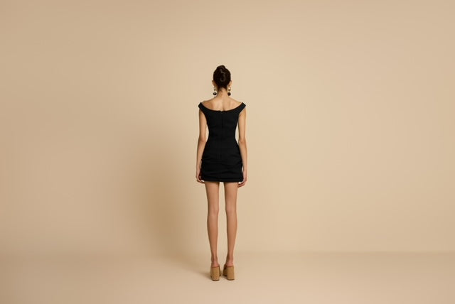 Avery Mini Dress | Black