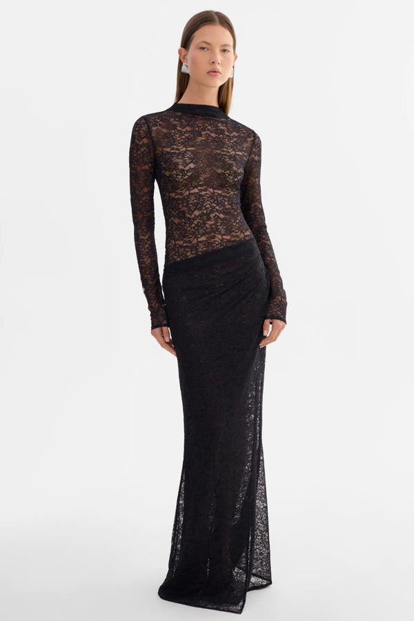 LaMarque Krysta Lace Maxi Dress | Black