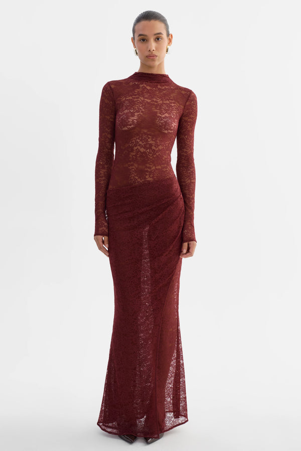 LaMarque Krysta Lace Maxi Dress | Vamp