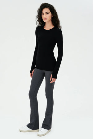 Splits 59 Louise Ribbed Long Sleeve | Multiple Color Options