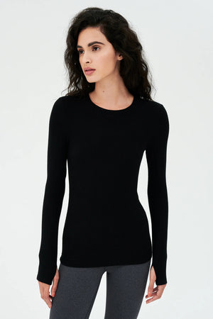 Splits 59 Louise Ribbed Long Sleeve | Multiple Color Options