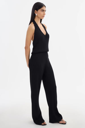 LaMarque Nuria Rib Knit Jumpsuit | Black